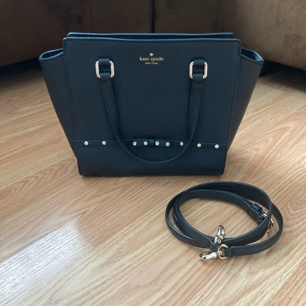 Kate Spade Medium Satchel in black